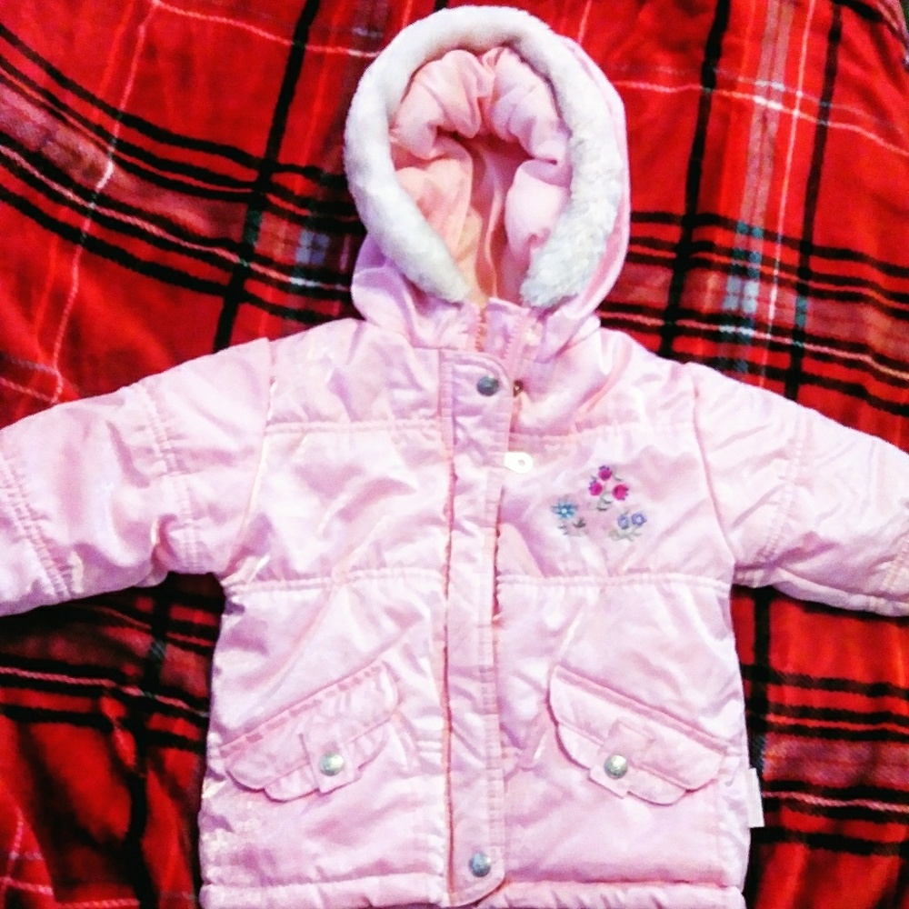 Toddler 18 Month Fur Hood Winter Coat